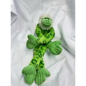 Berkeley Green Funkee Monkeys Screeching Hugging Hanging Monkey VTG 15"L